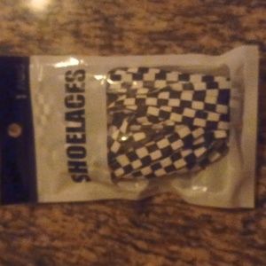 Vans extra long checkered shoelaces sk8 half cabs old school 1966